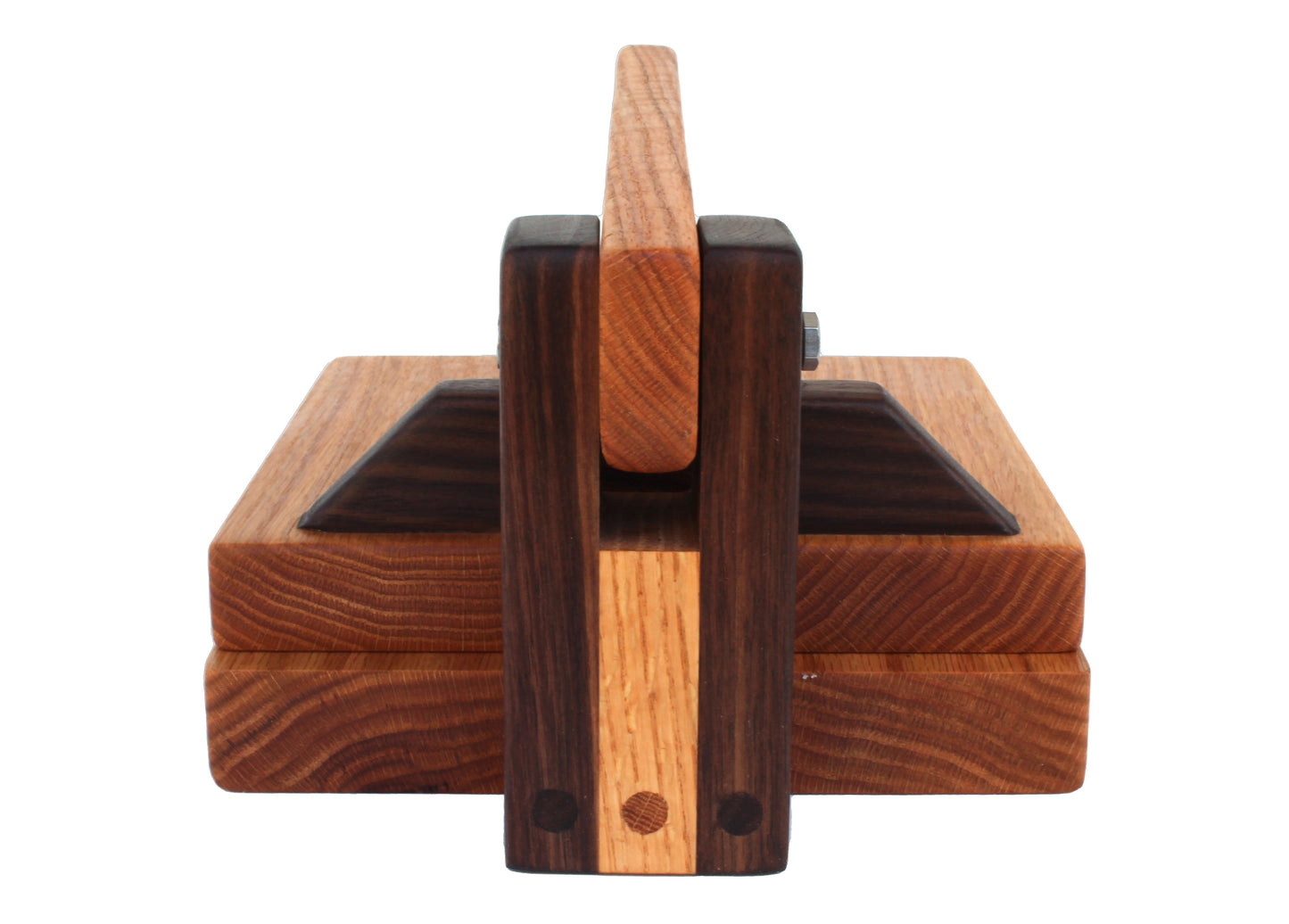 Central Coast Woodworks Hardwood Tortilla Press - Red Oak- 8 inch
